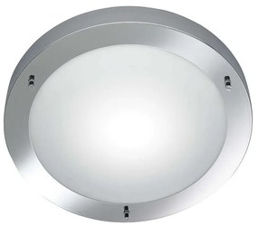 Φωτιστικό Οροφής-Πλαφονιέρα Condus 8x31cm Chrome-White 6801011-06 Trio Lighting Metal, Glass