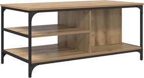 vidaXL Τραπεζάκι σαλονιού Artisan Oak 100 x 50 x 45 cm