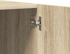 vidaXL Ντουλάπα Χρώμα Sonoma-Δρυς 80 x 52 x 180 εκ. από Επεξ. Ξύλο