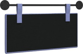 vidaXL Κρεμαστό Κεφαλάρι Μπλε τζην ύφασμα