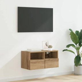 vidaXL Ντουλάπι Τηλεόρασης Τοίχου 60 x 30 x 30 cm Artisan Oak