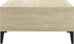 vidaXL Τραπεζάκι Σαλονιού Sonoma Δρυς 60x60x30 εκ. Επεξεργασμένο Ξύλο