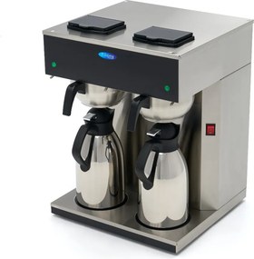 Filter Coffee Maker - Double - 2x 2L - with Insulated Jug