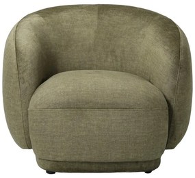 Πολυθρόνα Freya ύφασμα σε λαδί απόχρωση 93x87x76εκ 93x87x76 εκ.