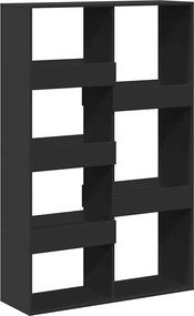 vidaXL Βιβλιοθήκη Μαύρη 100x33x155,5 εκ. από Επεξεργασμένο Ξύλο