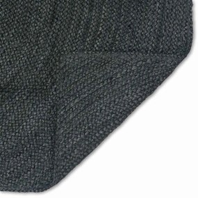 vidaXL Χαλιά χώρου Σκούρο Γκρι 80 x 200 cm Γιούτα