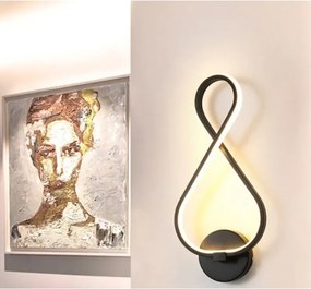 Stewehome μοντέρνο φωτιστικό τοίχου με λευκό led