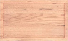 vidaXL Πάγκος Μπάνιου Αν. Καφέ 100x60x(2-4) εκ. Επεξεργ. Μασίφ Ξύλο