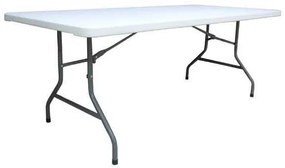Τραπέζι Συνεδρίου,Catering Blow Πτυσόμενο Λευκό 198x90x74cm