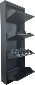Shoe Cabinet Garda 4 - Black Black