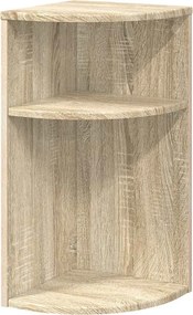 vidaXL End Table Δρύς Sonoma 29,6 x 29,6 x 60 εκ Επεξεργασμένο ξύλο