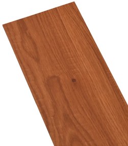 vidaXL Δάπεδο Αυτοκόλλητο Καφέ Ξύλο 5,02 μ² / 2 χιλ. από PVC