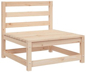 vidaXL Καναπέδες Κήπου Χωρίς Μπράτσα 70x70x67 εκ. Μασίφ Ξύλο Πεύκου