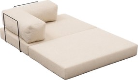 Διθέσιος Καναπές Comfort - Χρώμα Cream -140x95x75εκ