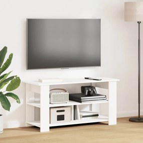 vidaXL Βάση τηλεόρασης Λευκό 100 x 40 x 50 cm