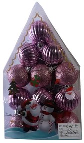 Σετ Χριστουγεννιάτικες μπάλες - 5cm - 12pcs - 023902-023902