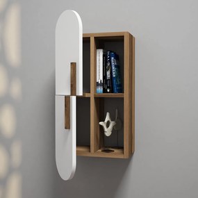 Wall Shelf Rose - Walnut, White Walnut
White