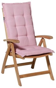 Madison Μαξιλάρι Καρέκλας με Ψηλή Πλάτη Panama Απαλό Ροζ 123 x 50 εκ.