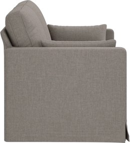 vidaXL Καναπές Taupe 139 x 78 x 80 εκ ύφασμα