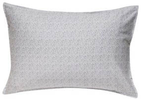 Μαξιλαροθήκες Erbe 01A (Σετ 2τμχ) White-Blue Kentia 50Χ70 100% Cotton Satin