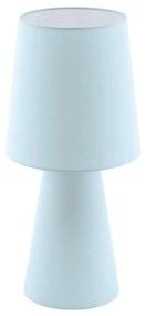 Επιτραπέζιο Φωτιστικό -Πορτατίφ Led 97432 Light Blue Carpara Eglo Ύφασμα,Πολυπροπυλένιο