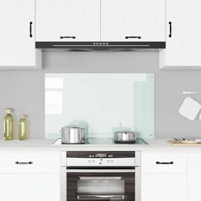 vidaXL Πλάτη Κουζίνας Λευκή 100 x 60 εκ. από Ψημένο Γυαλί