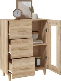 vidaXL Ντουλάπι Sonoma Δρυς 69,5 x 34 x 90 εκ. από Επεξεργασμένο Ξύλο