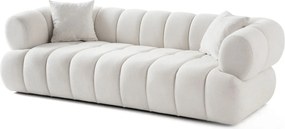 3-Seat Sofa Petra - White White
