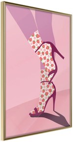 Αφίσα - Fruity Socks - 40x60 - Χρυσό - Χωρίς πασπαρτού