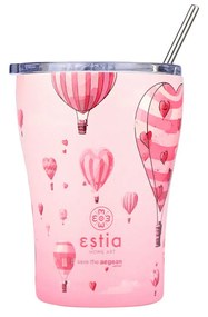 Estia 01-23102 Save Aegean Ποτήρι Θερμός Ανοξείδωτο BPA Free Καφέ 350ml, Love Ascend