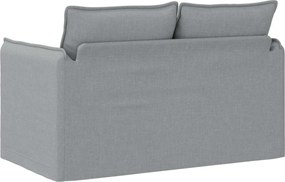 vidaXL Καναπές Ανοιχτό γκρι