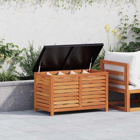 vidaXL Μπαούλο Αποθήκευσης Κήπου 90x48x55εκ. από Μασίφ Ξύλο Ευκαλύπτου