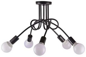 Φωτιστικό Οροφής Pauleli 01127 Black GloboStar Metal