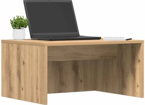 vidaXL Επιτοίχιο γραφείο Επιτοίχιο Artisan Oak 60 x 45 x 30 cm