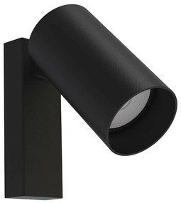 Φωτιστικό Τοίχου - Απλίκα Mono Kinkiet 7840 1xGU10 10W Black Nowodvorski Metal, Plastic