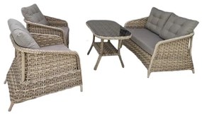 Bluimis ΣΕΤ ΣΑΛΟΝΙ ΚΗΠΟΥ WICKER - RATTAN HANNAH BL-200-02-018