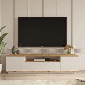 Έπιπλο Τηλεόρασης Atlantic Πεύκο / Κασμίρ BRADA 180x44.5x44.6