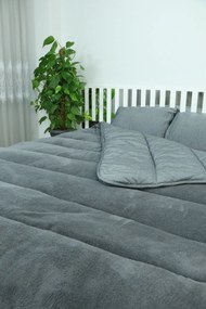 Stewehome Πάπλωμα διπλό από ύφασμα Γκρι 195x205 cm