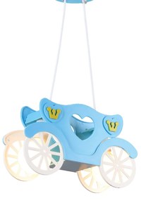 Φωτιστικό Οροφής MD110042B Blue Metal,Acrylic