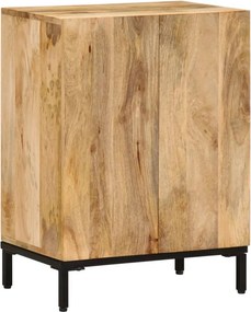 vidaXL Ντουλάπι 53x35x72 εκ. από Μασίφ Ξύλο Μάνγκο