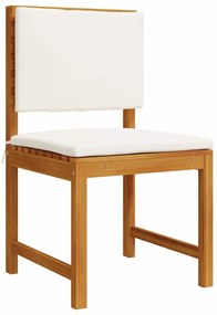 vidaXL Σετ Μπιστρό Κήπου 3 pcs Καφέ Μασίφ ξύλο ακακίας