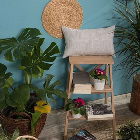 Μαξιλάρι Δικαοσμητικό (Με Γέμιση) Messina 04 Grey Teoran 30X50 Cotton-Polyester