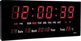 Ηλεκτρονικό ψηφιακό ρολόι LED - JH-3615 - 676173 - Red