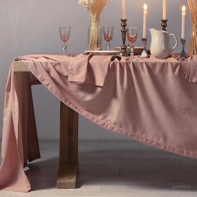 Τραπεζομάντηλο (150x250) Nef-Nef Homeware Cotton Linen Eng.Rose