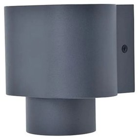 Φωτιστικό Τοίχου Cypres 6604001118 10,9x9,6x10,7cm GU10 LED 7W Dark Grey Lutec