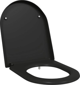 vidaXL Λεκάνη Μαύρο 49 x 36 x 4 εκ Δυροπλάστ
