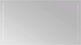 vidaXL Καθρέφτης Μπάνιου με LED 90x50 εκ.