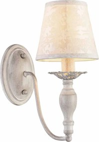 Απλίκα Τοίχου Aca Karpathia DL9501WWB Antique White/Cream