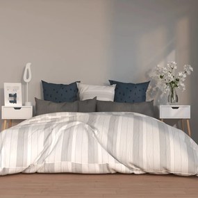 vidaXL Κομοδίνα 2 τεμ. Γυαλιστερό Λευκό 40x40x56 εκ. από Επεξ. Ξύλο