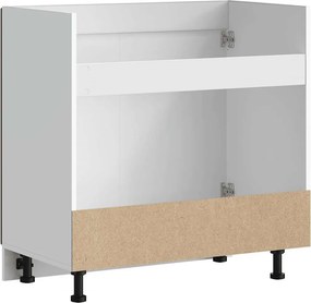 vidaXL Ντουλάπι βάσης νεροχύτη Porto Καφέ Δρυς 80x46x81,5 cm